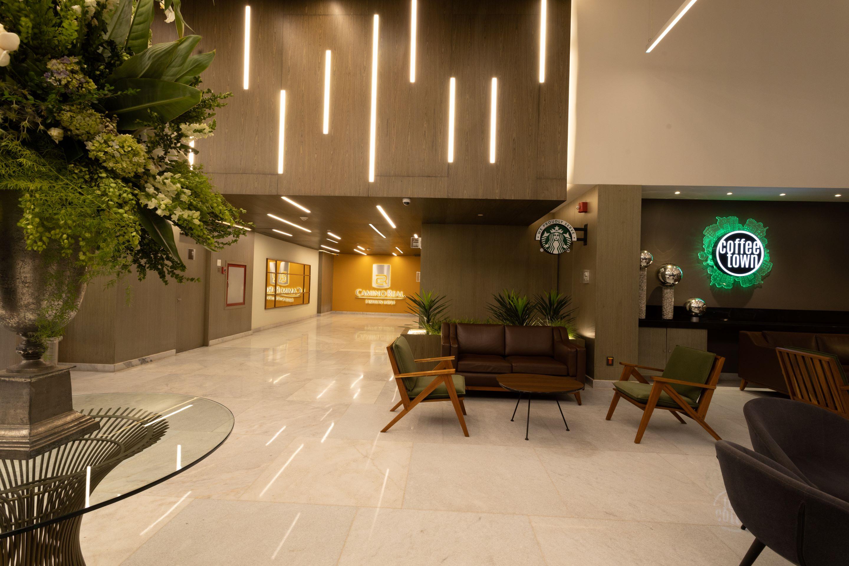 Camino Real Fashion Drive Monterrey Hotel San Pedro Garza Garcia Exterior photo The lobby of the Center for the Arts